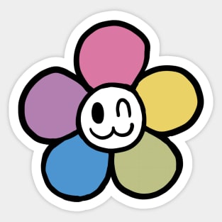 Happy flower Sticker